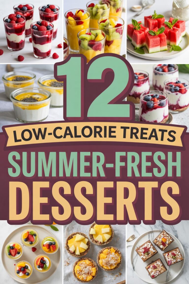 12 Low-Calorie Fruit Desserts for Summer