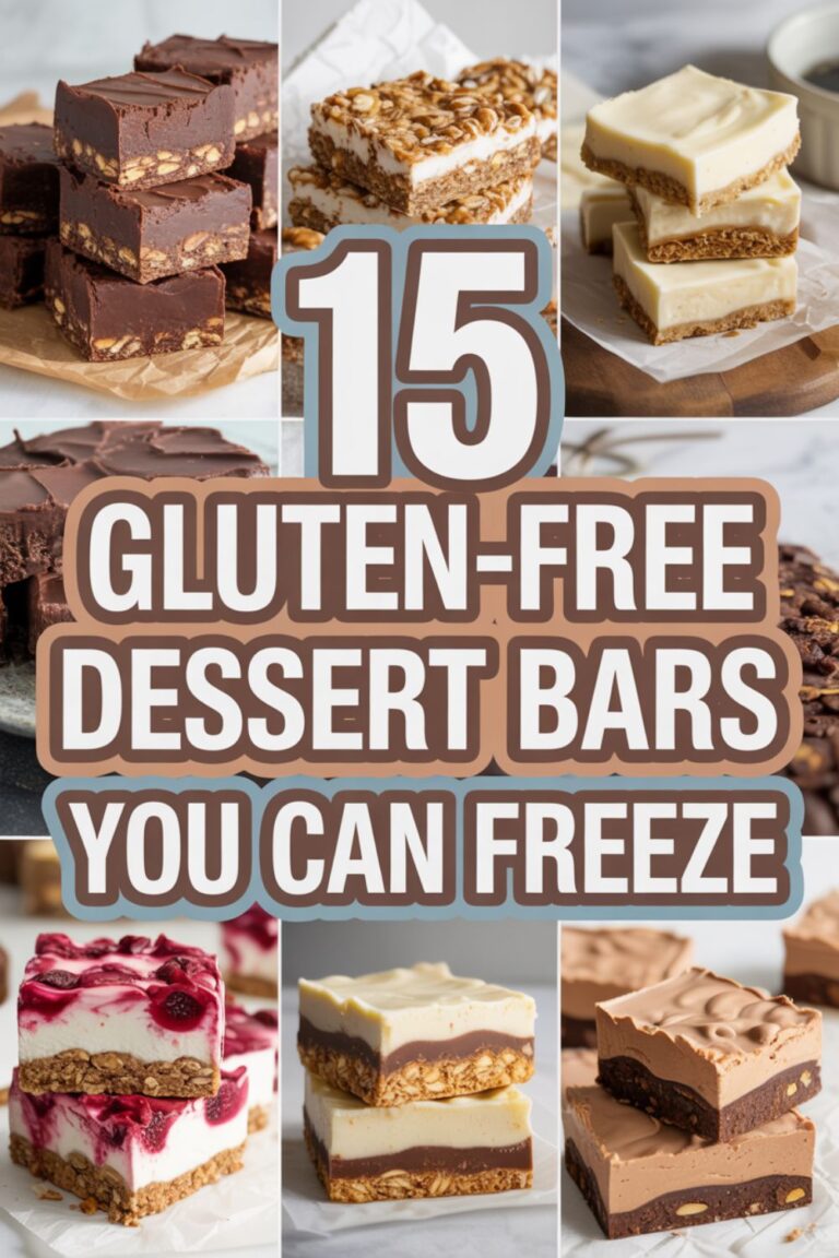 15 Gluten-Free Dessert Bars You Can Freeze