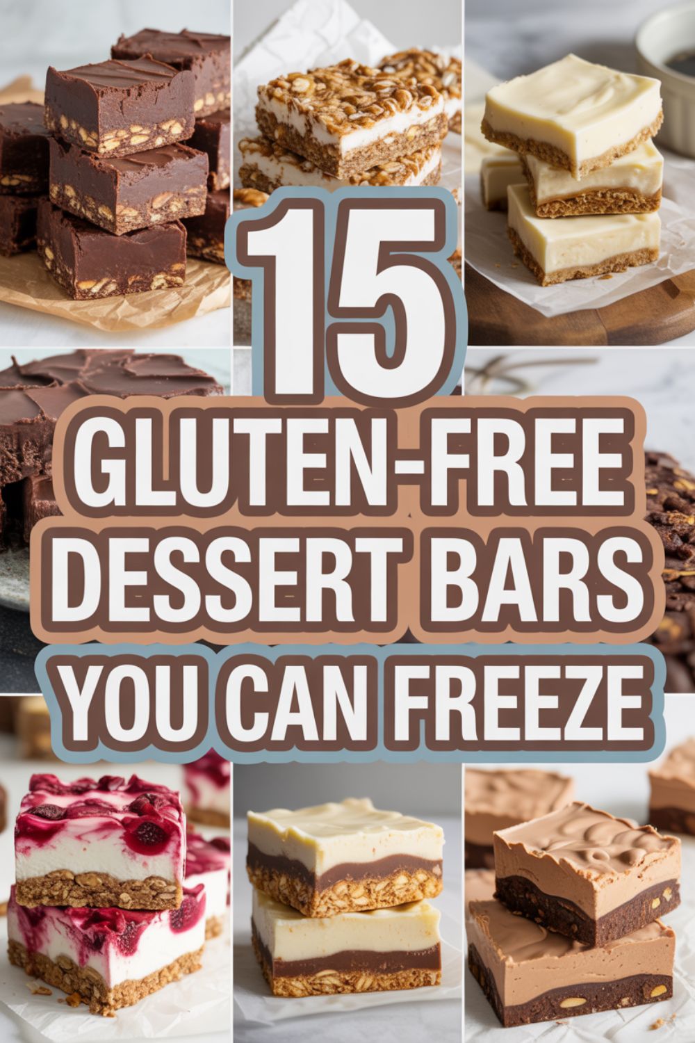 15 Gluten Free Dessert Bars You Can Freeze