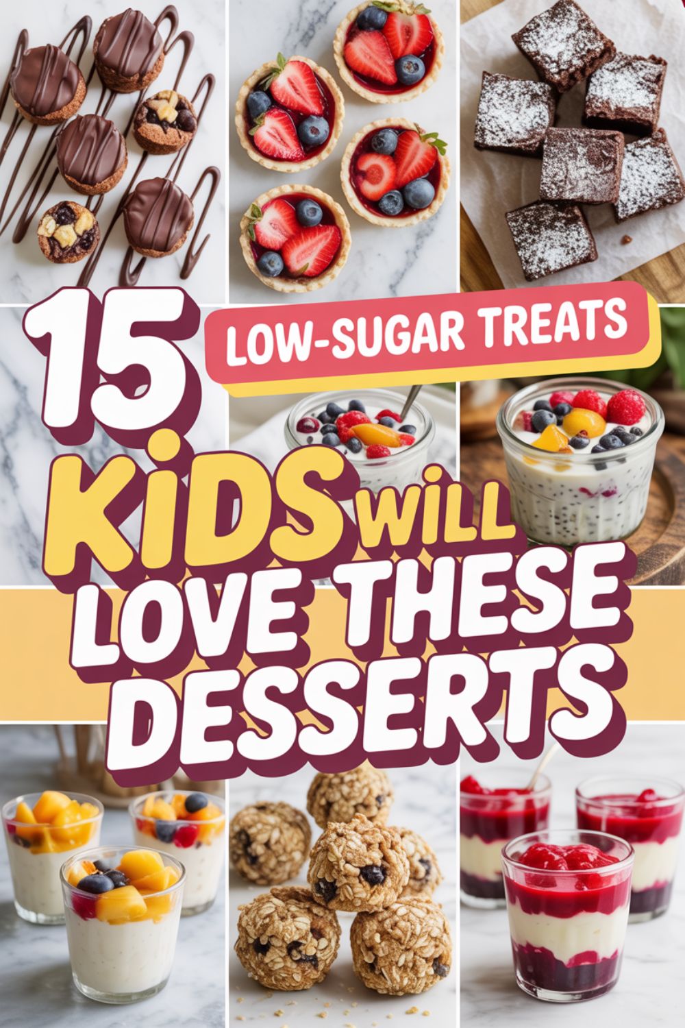 15 Low Sugar Desserts That Kids Will Love