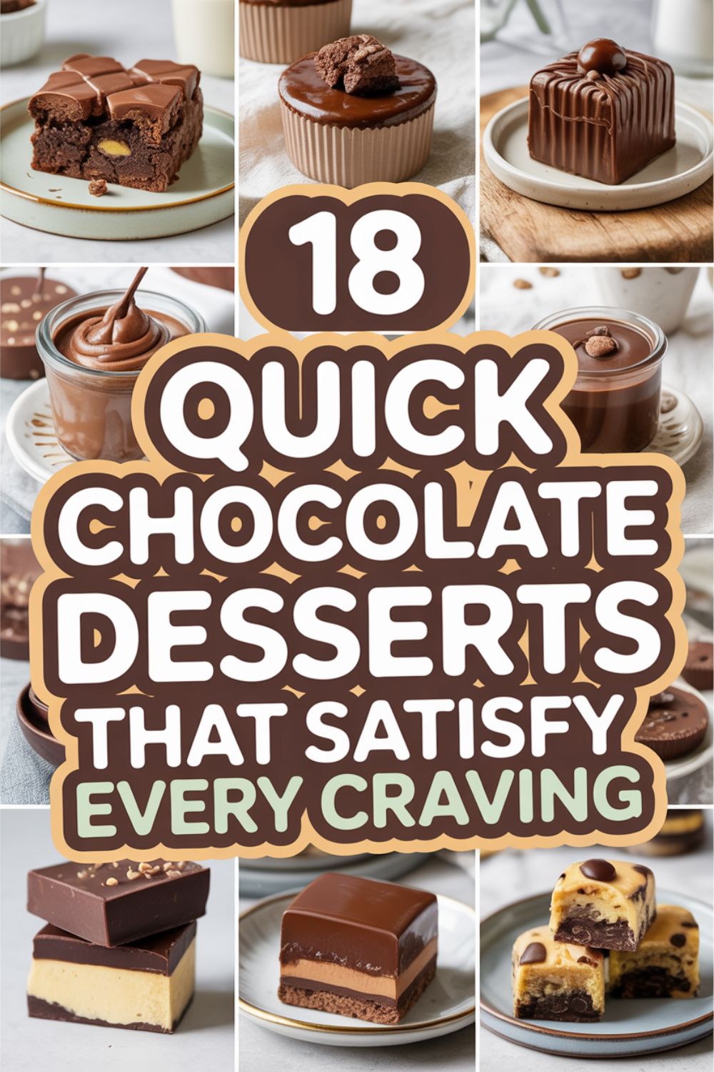 18 Quick Chocolate Desserts That Satisfy Every Craving