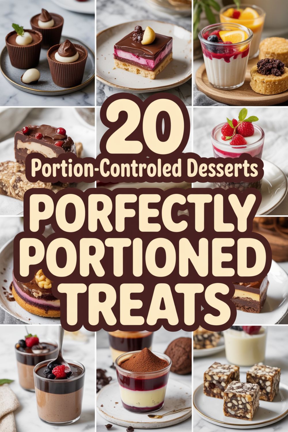 20 Dessert Recipes Perfect for Portion Control