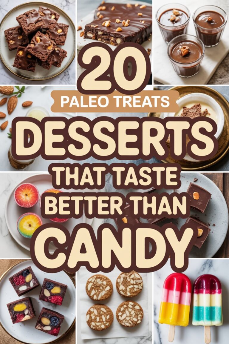 20 Paleo Desserts That Taste Better Than Candy