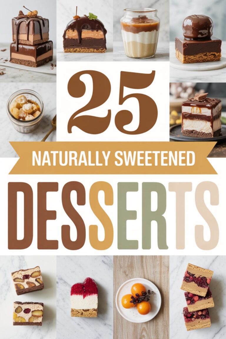 25 Desserts Made with Natural Sweeteners