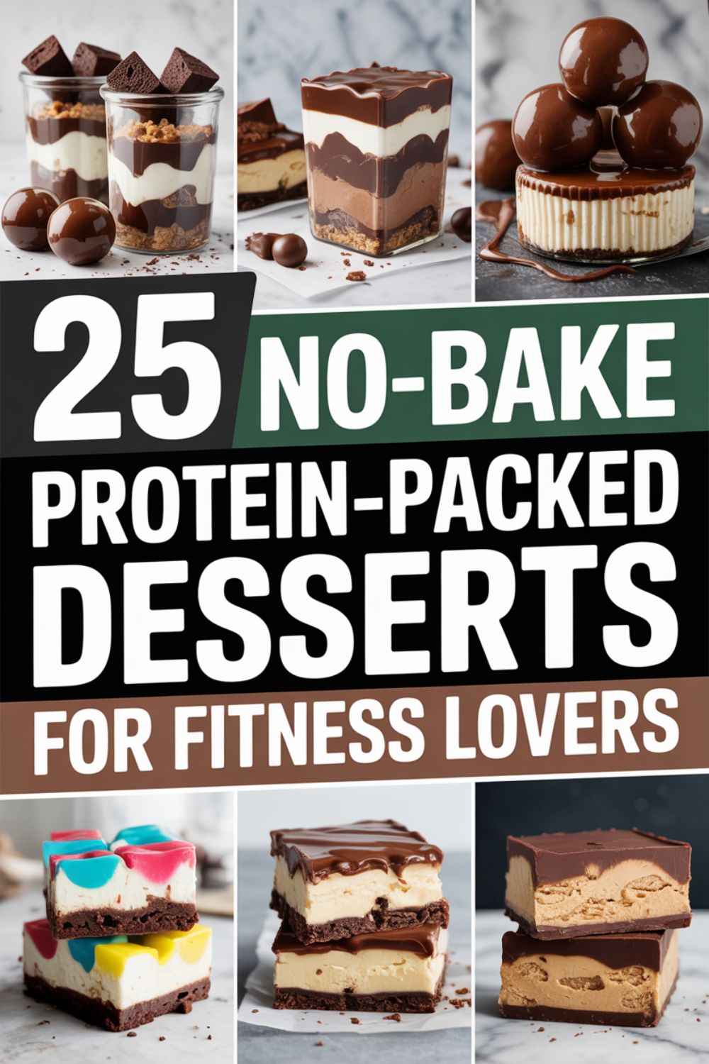 25 No Bake Protein Packed Desserts for Fitness Lovers
