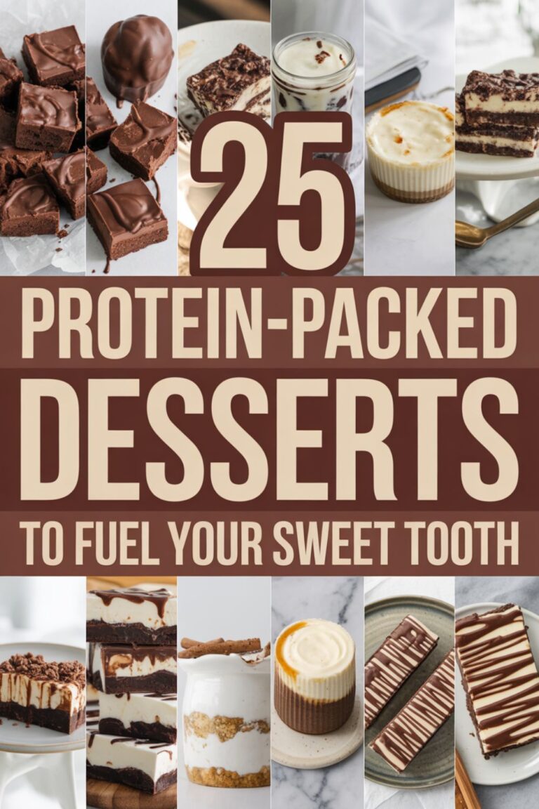 25 Protein-Packed Desserts to Fuel Your Sweet Tooth