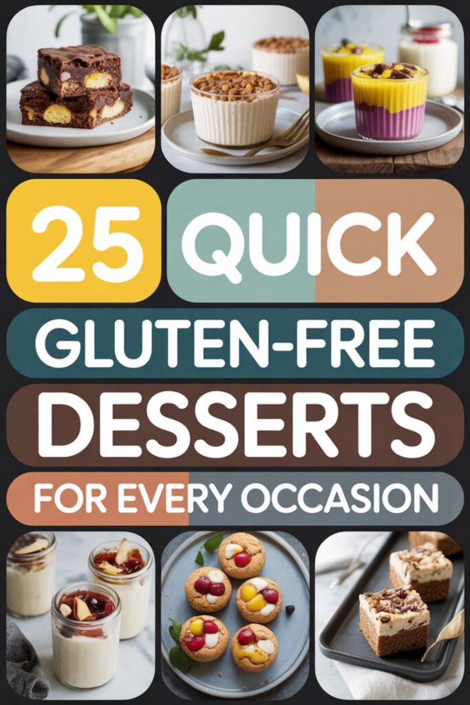 25 Gluten-Free Desserts for Every Occasion