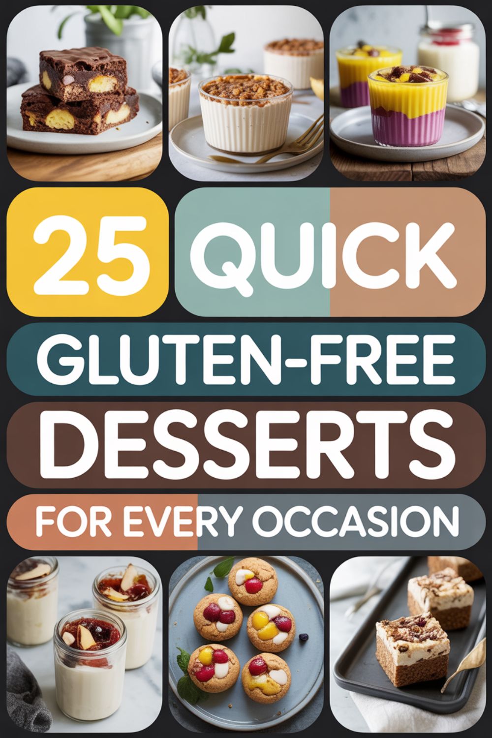 25 Quick Gluten Free Desserts for Every Occasion