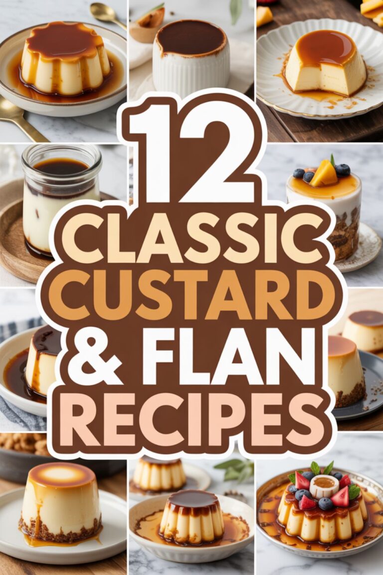 12 Classic Custard and Flan Recipes