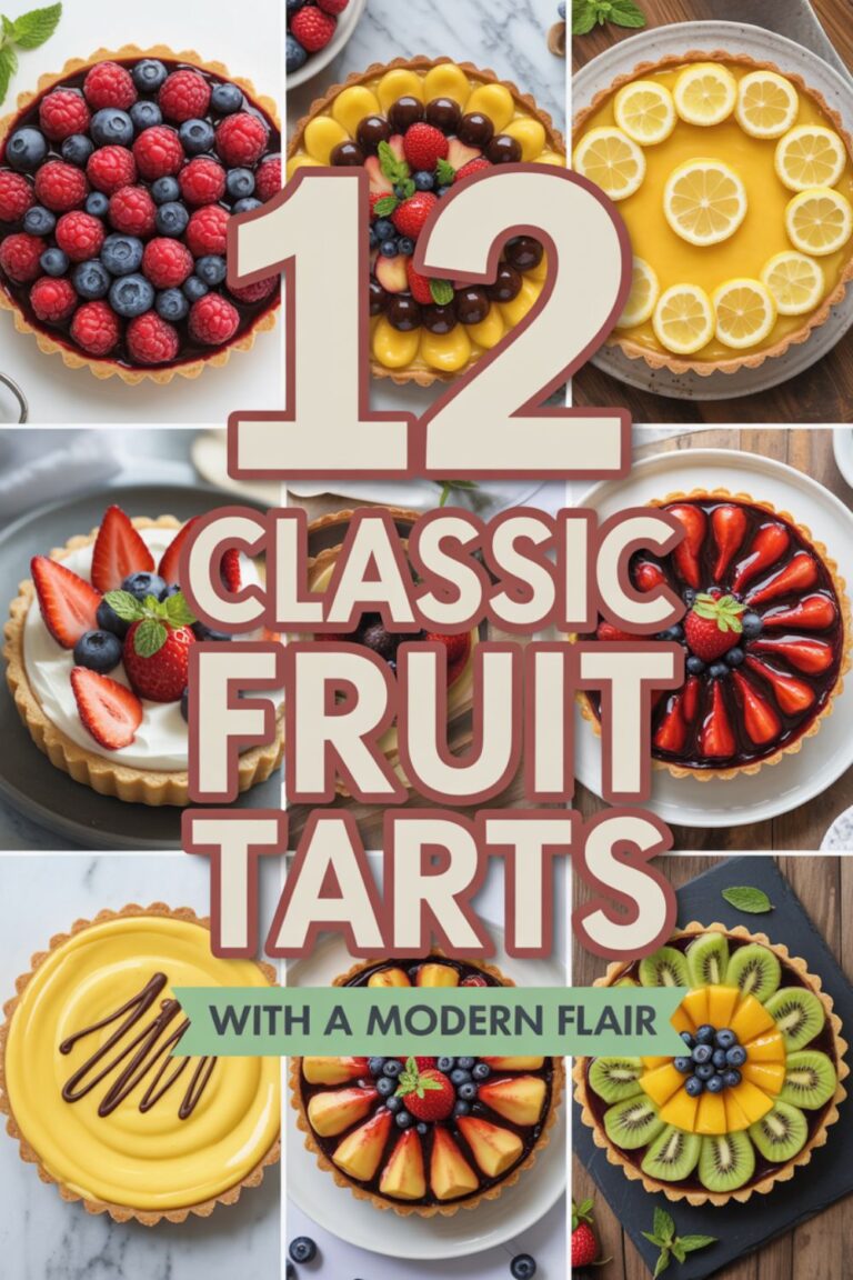 12 Classic Fruit Tart Recipes with a Modern Flair