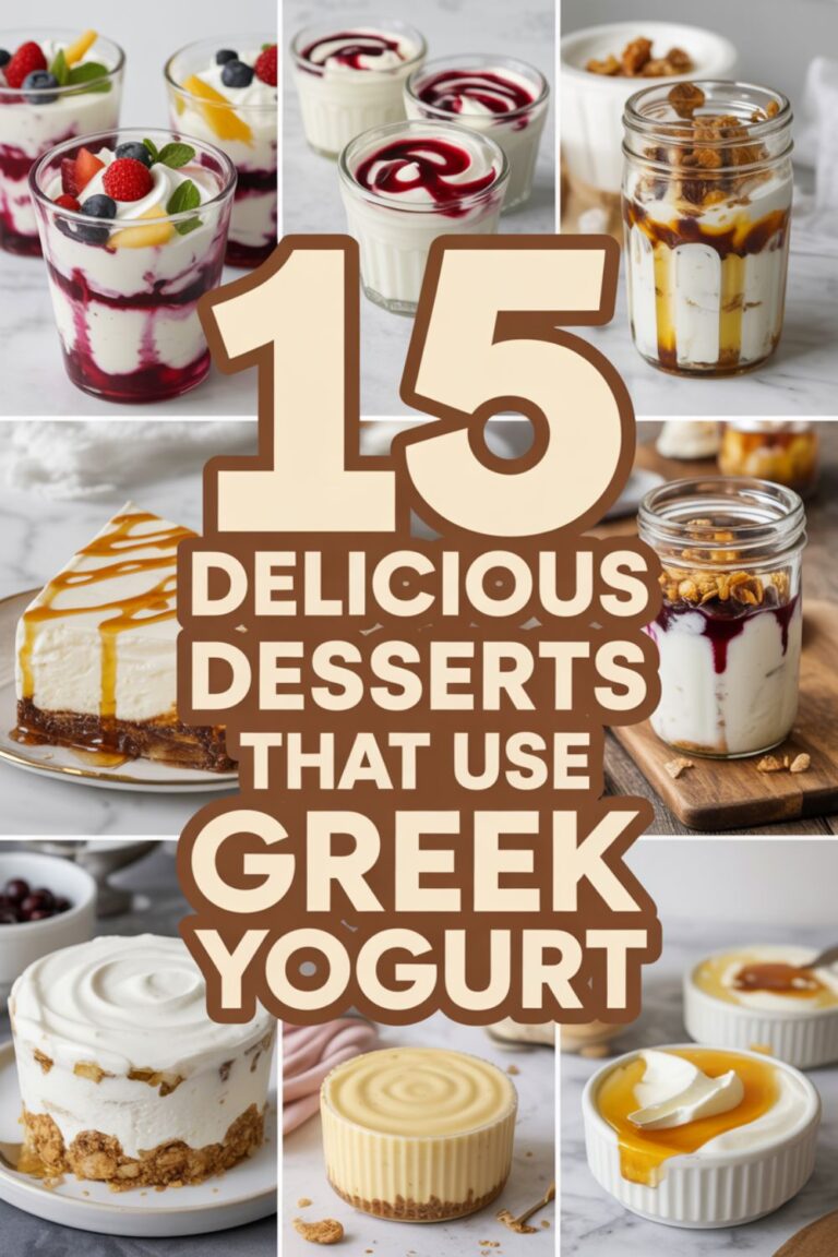 15 Delicious Desserts That Use Greek Yogurt