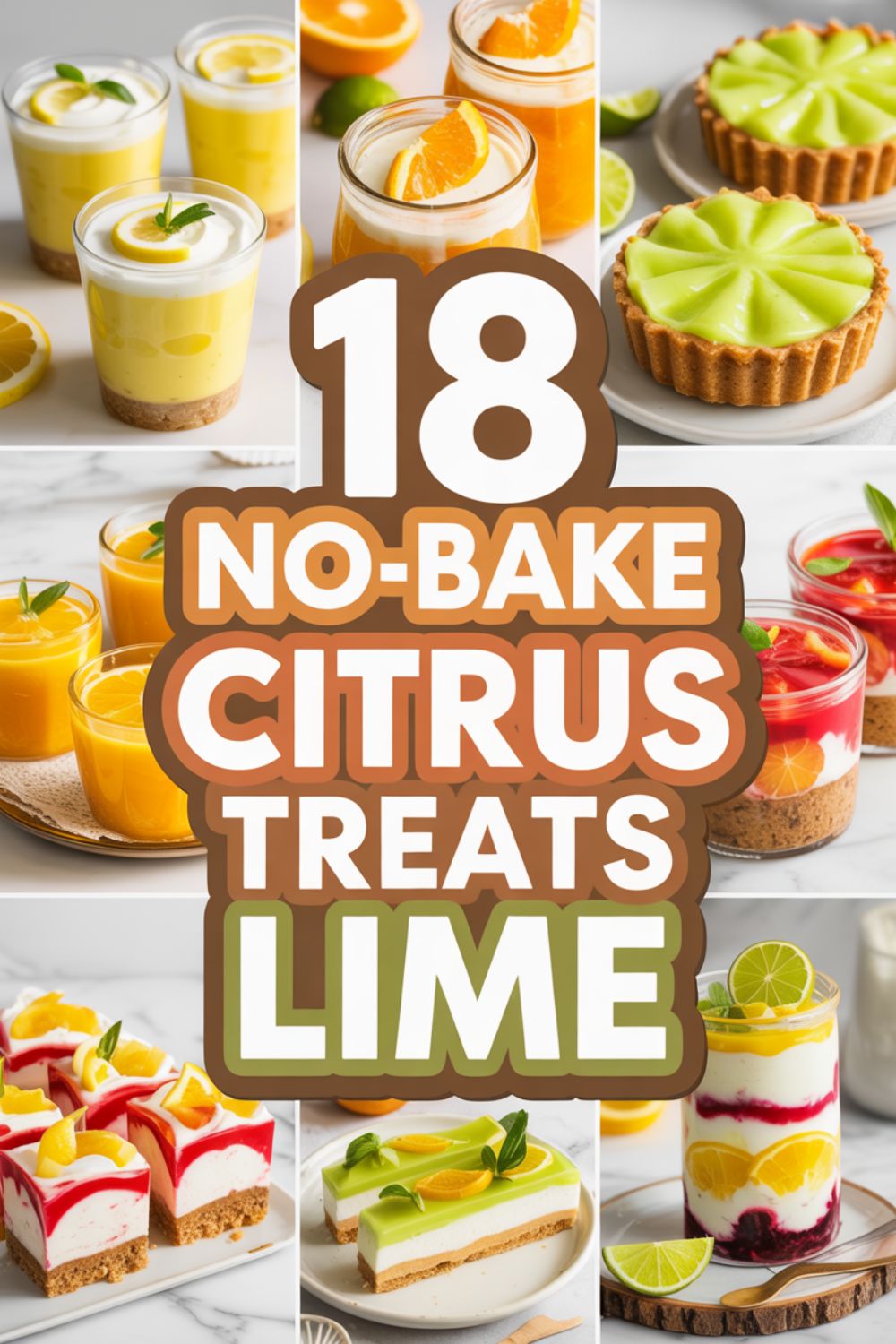 18 No-Bake Citrus Treats (Lemon, Orange, Lime) 2