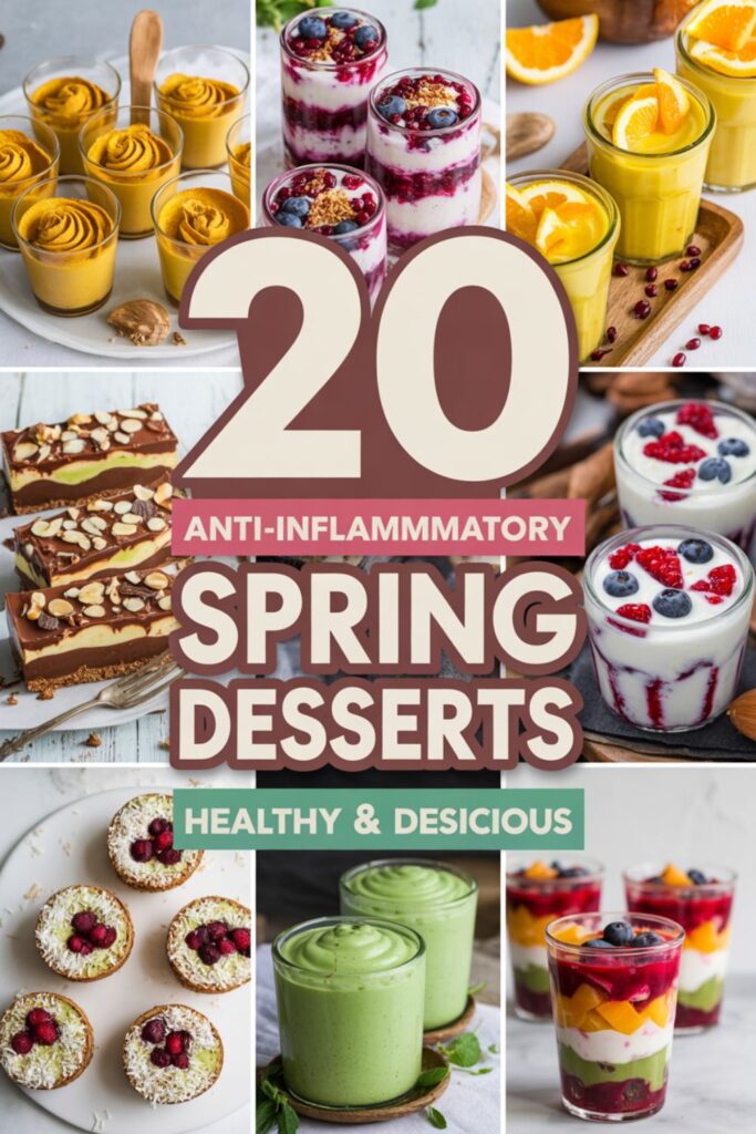 20 Anti-Inflammatory Spring Desserts That Actually Taste Amazing