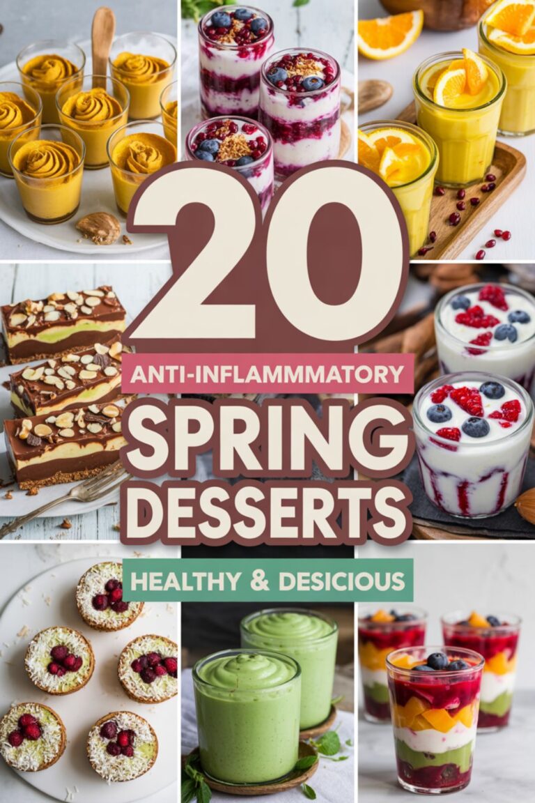 20 Anti-Inflammatory Spring Desserts That Actually Taste Amazing 5 20 Anti-Inflammatory Spring Desserts That Actually Taste Amazing