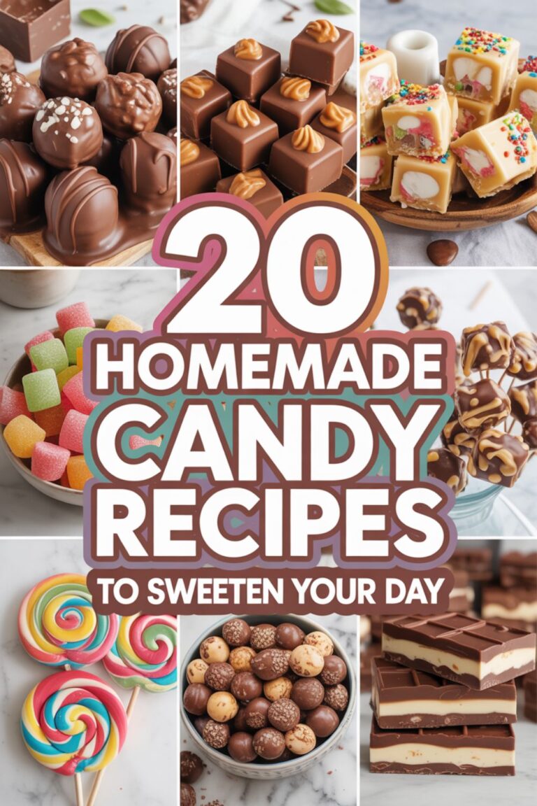 20 Homemade Candy Recipes to Sweeten Your Day