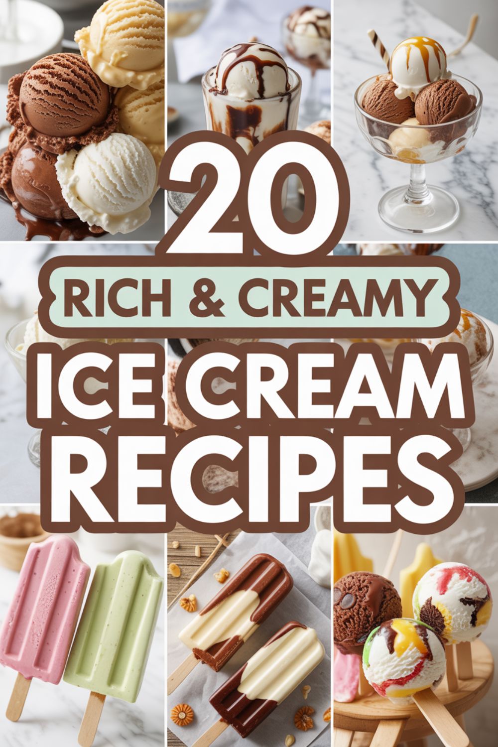 20 Rich and Creamy Ice Cream Recipes