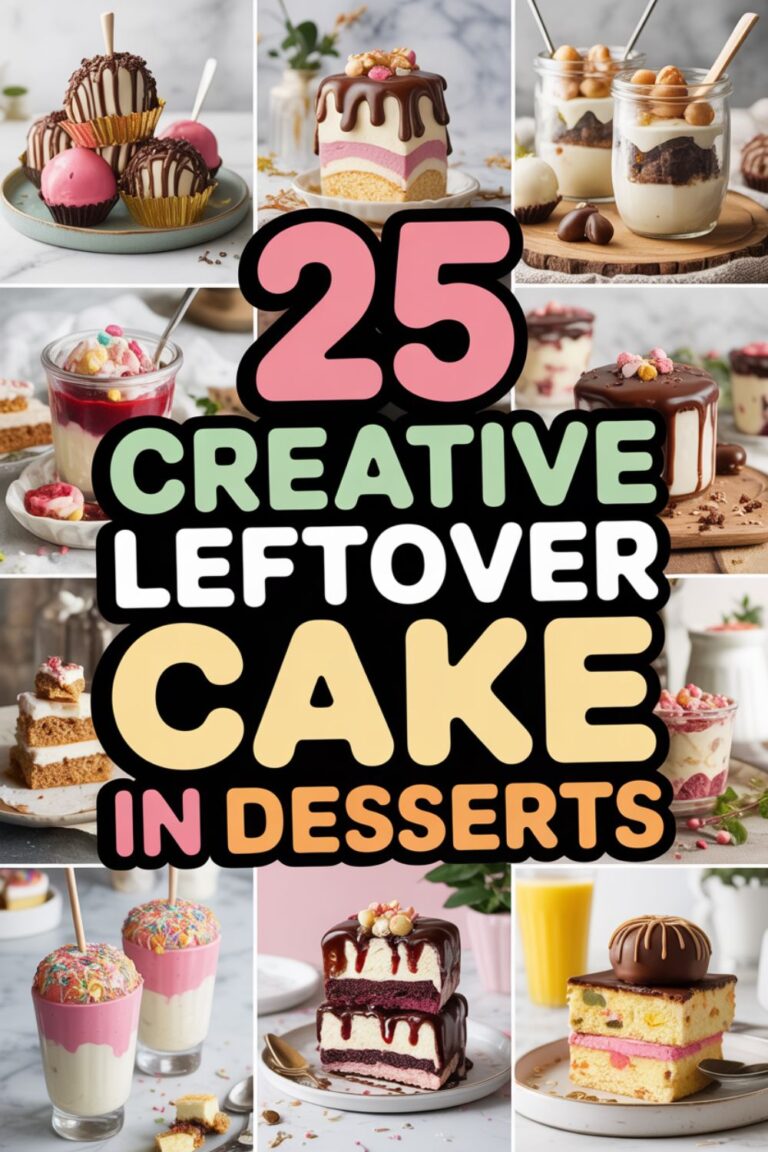 25 Creative Ways to Use Leftover Cake in Desserts