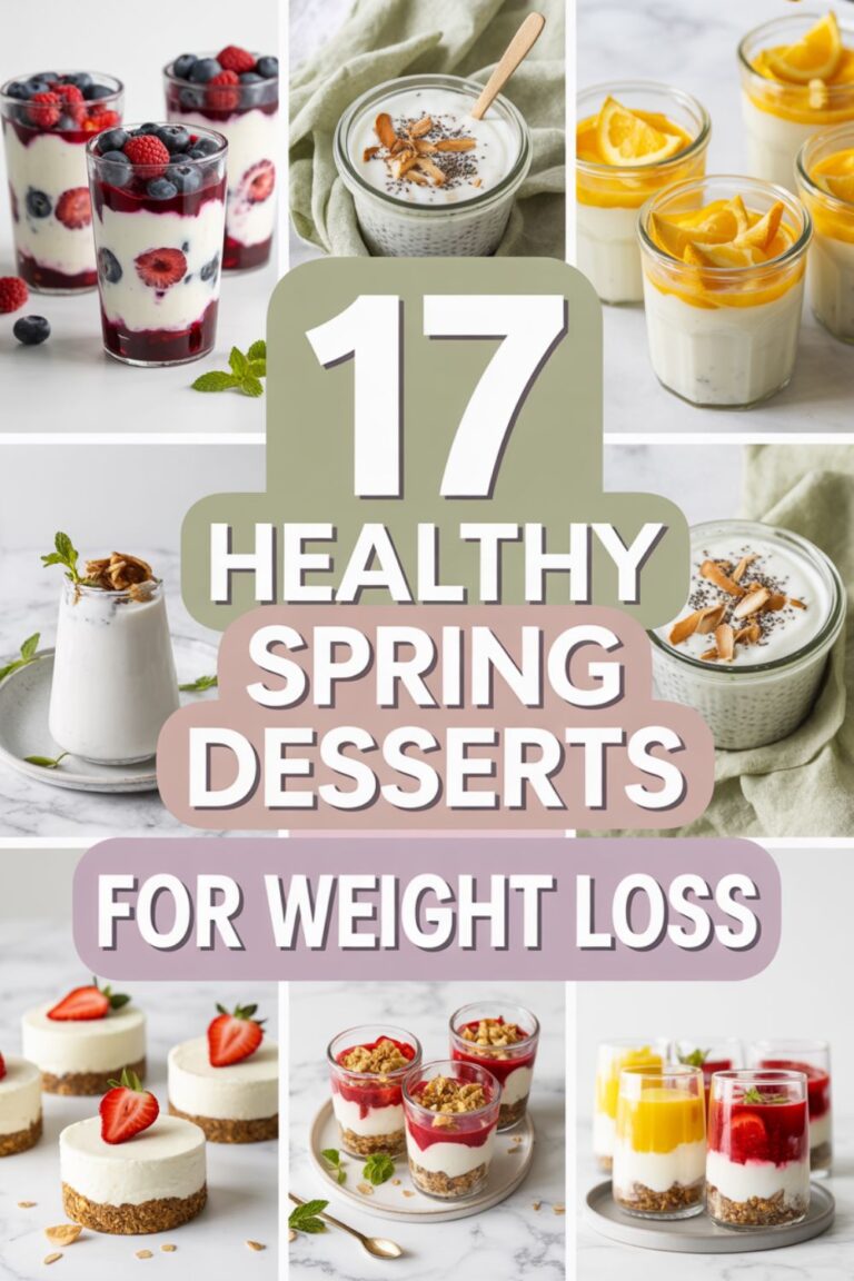 17 Healthy Spring Desserts for Weight Loss