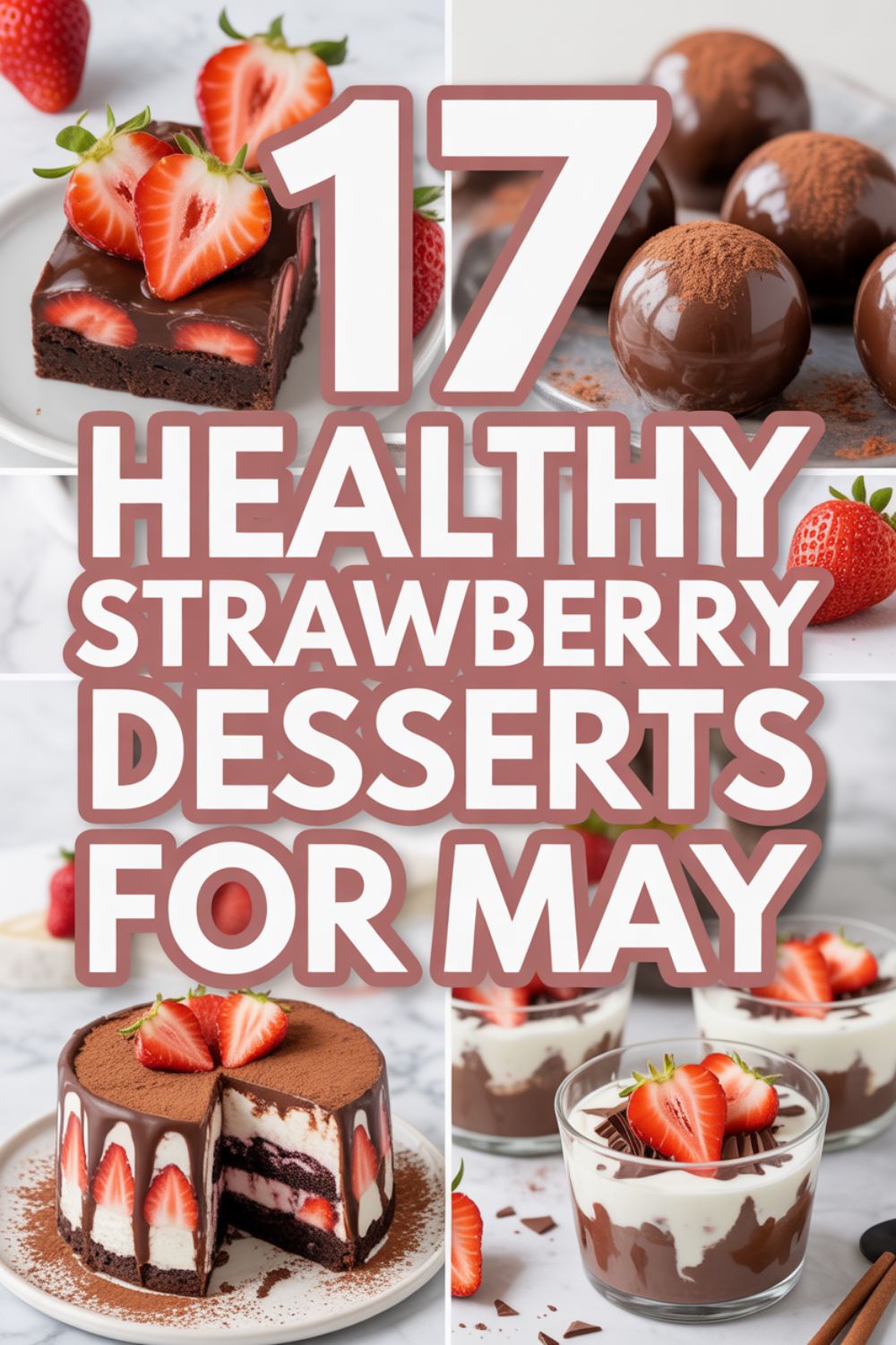 17 Healthy Strawberry Desserts for May
