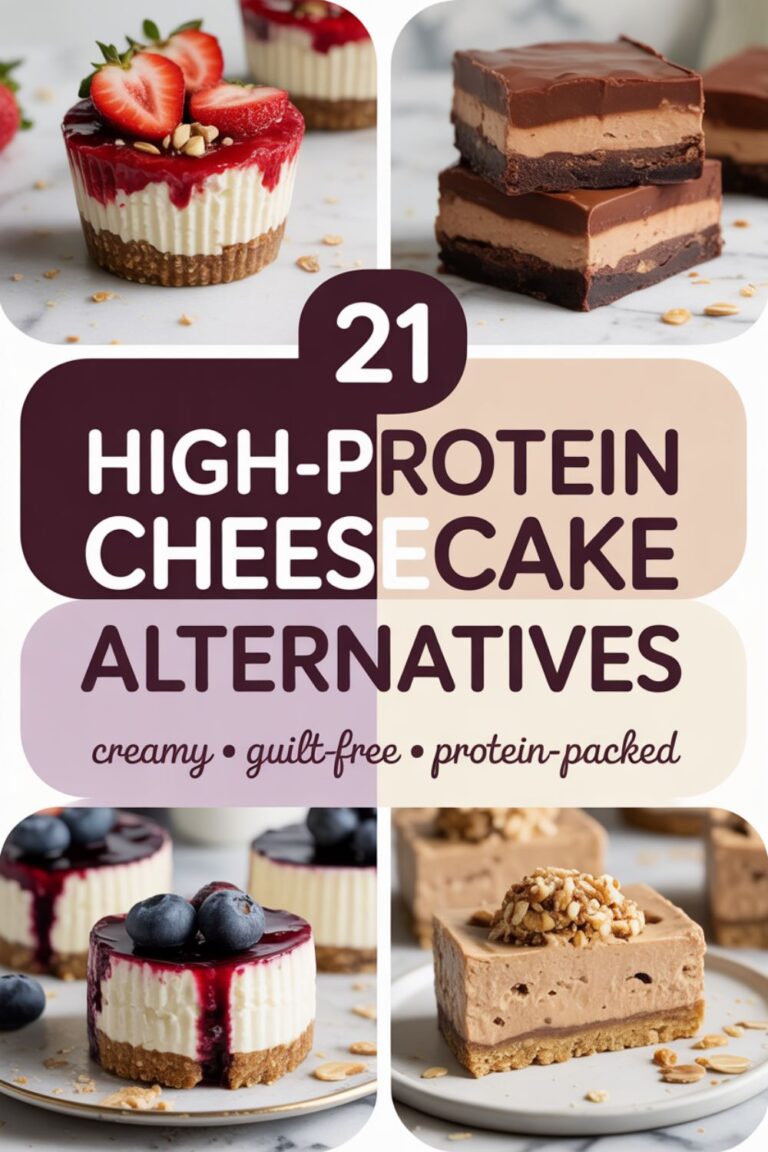 21 High-Protein Cheesecake Alternatives