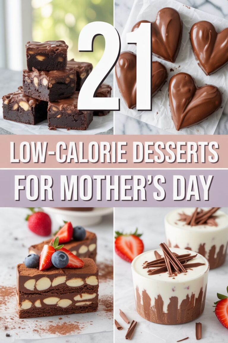 21 Low-Calorie Mother’s Day Desserts That Actually Taste Like a Celebration