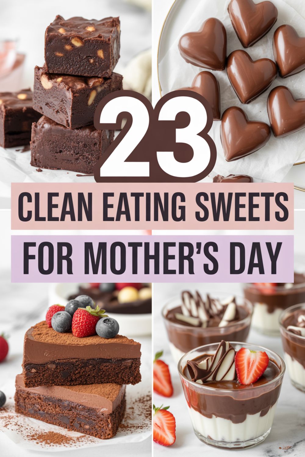 23 Clean Eating Mothers Day Sweets