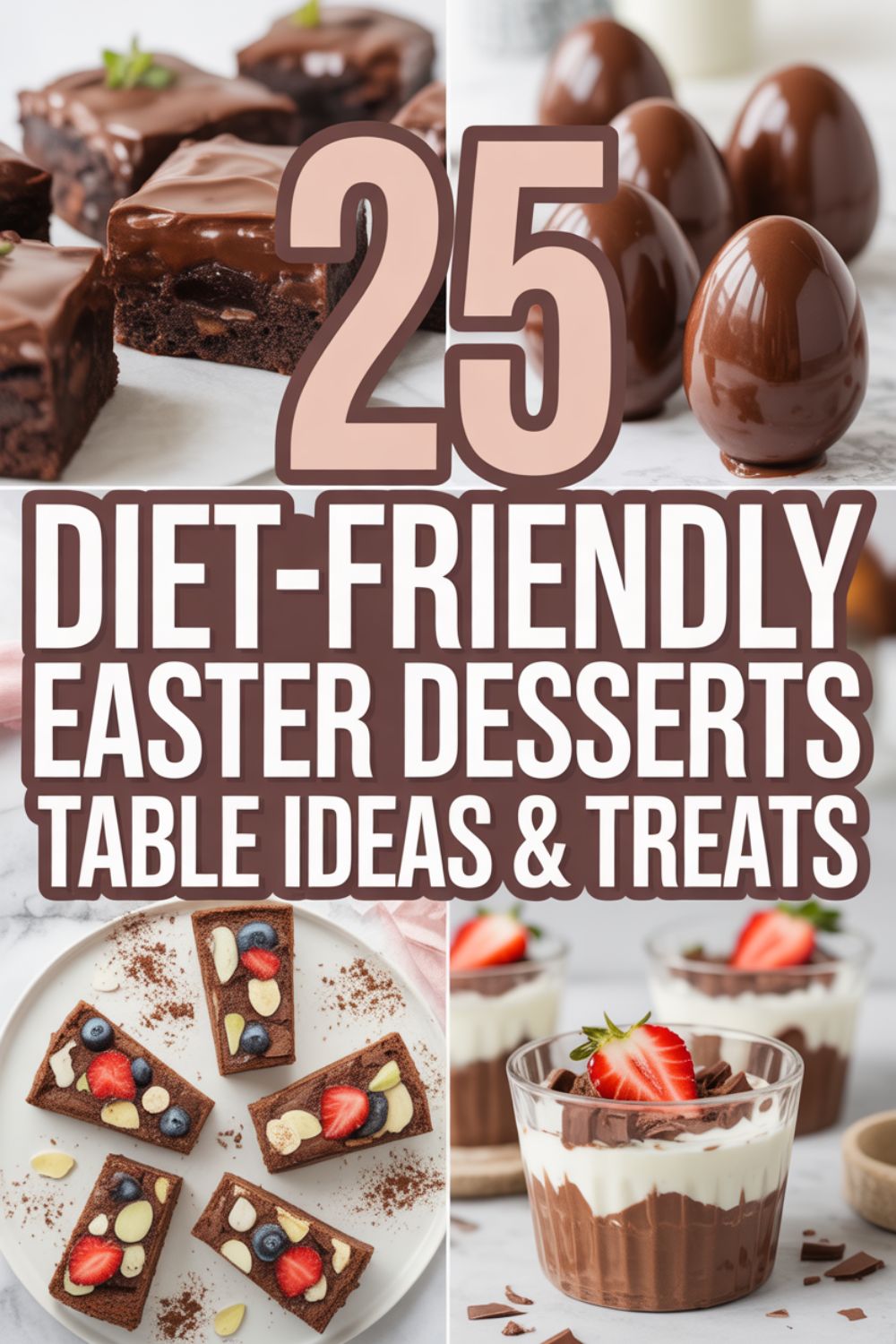 25 Diet Friendly Easter Dessert Table Ideas