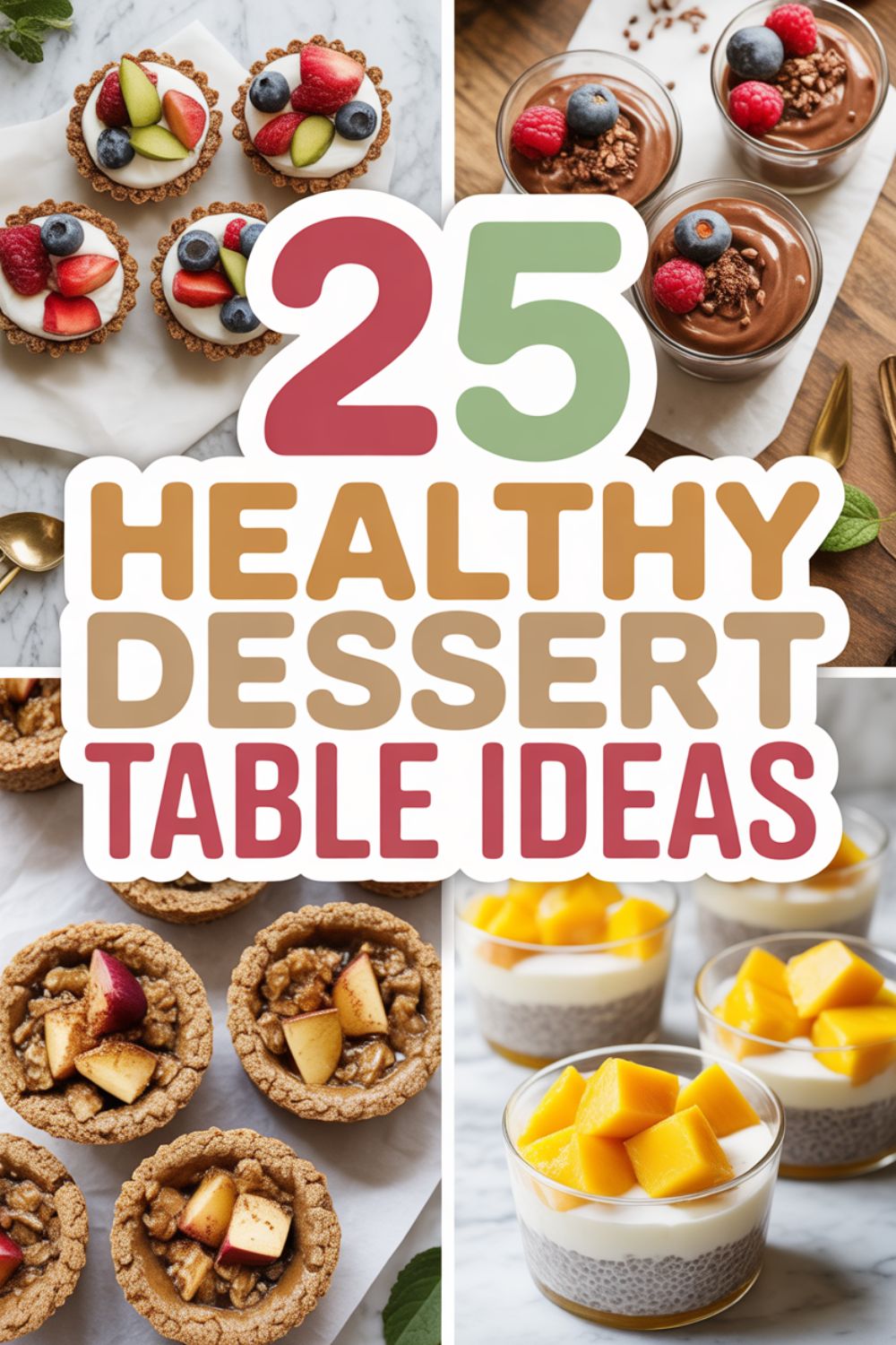 25 Healthy Dessert Table Ideas