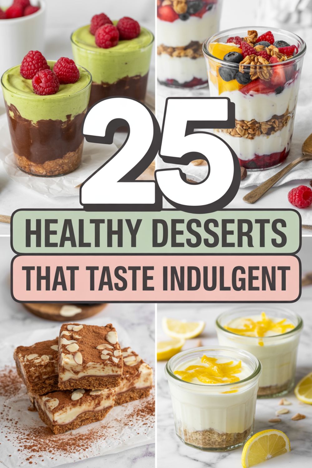 25 Healthy Desserts That Taste Indulgent