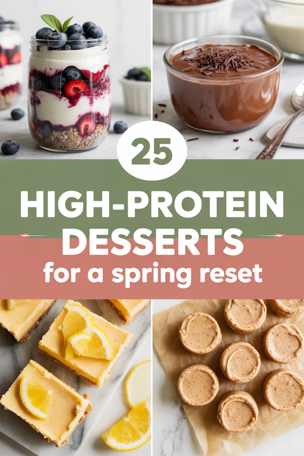 25 High Protein Desserts for a Spring Reset