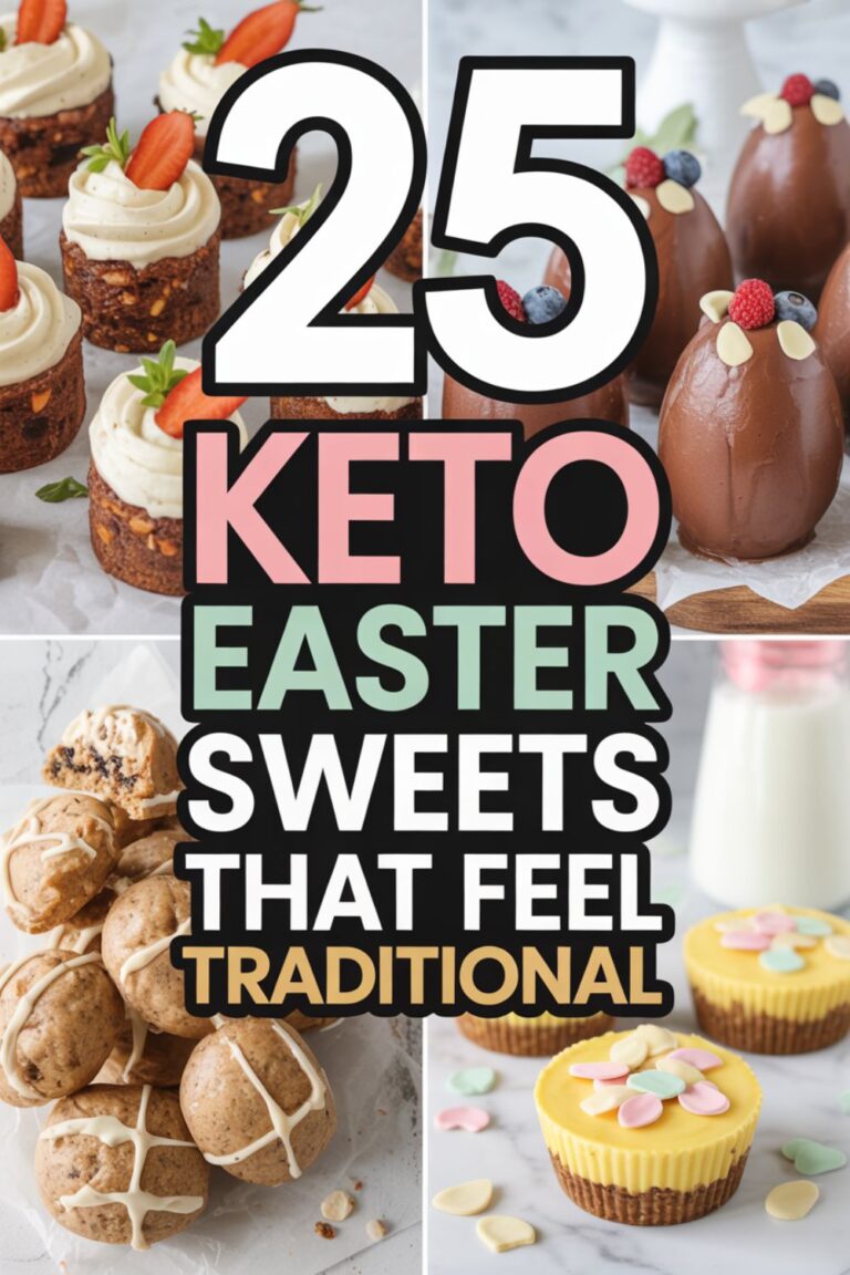 25 Keto Easter Sweets That Feel Traditional