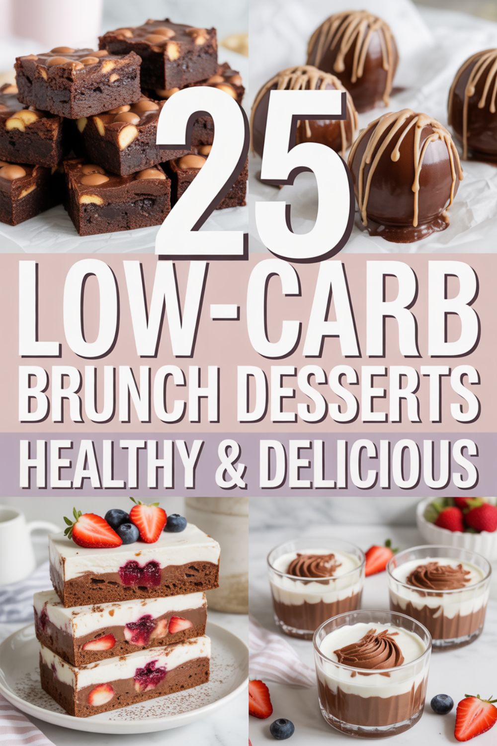25 Low Carb Brunch Desserts