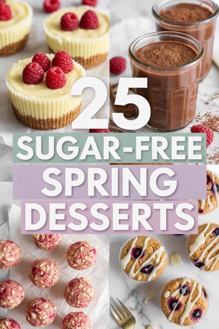 25 Sugar-Free Desserts for Spring