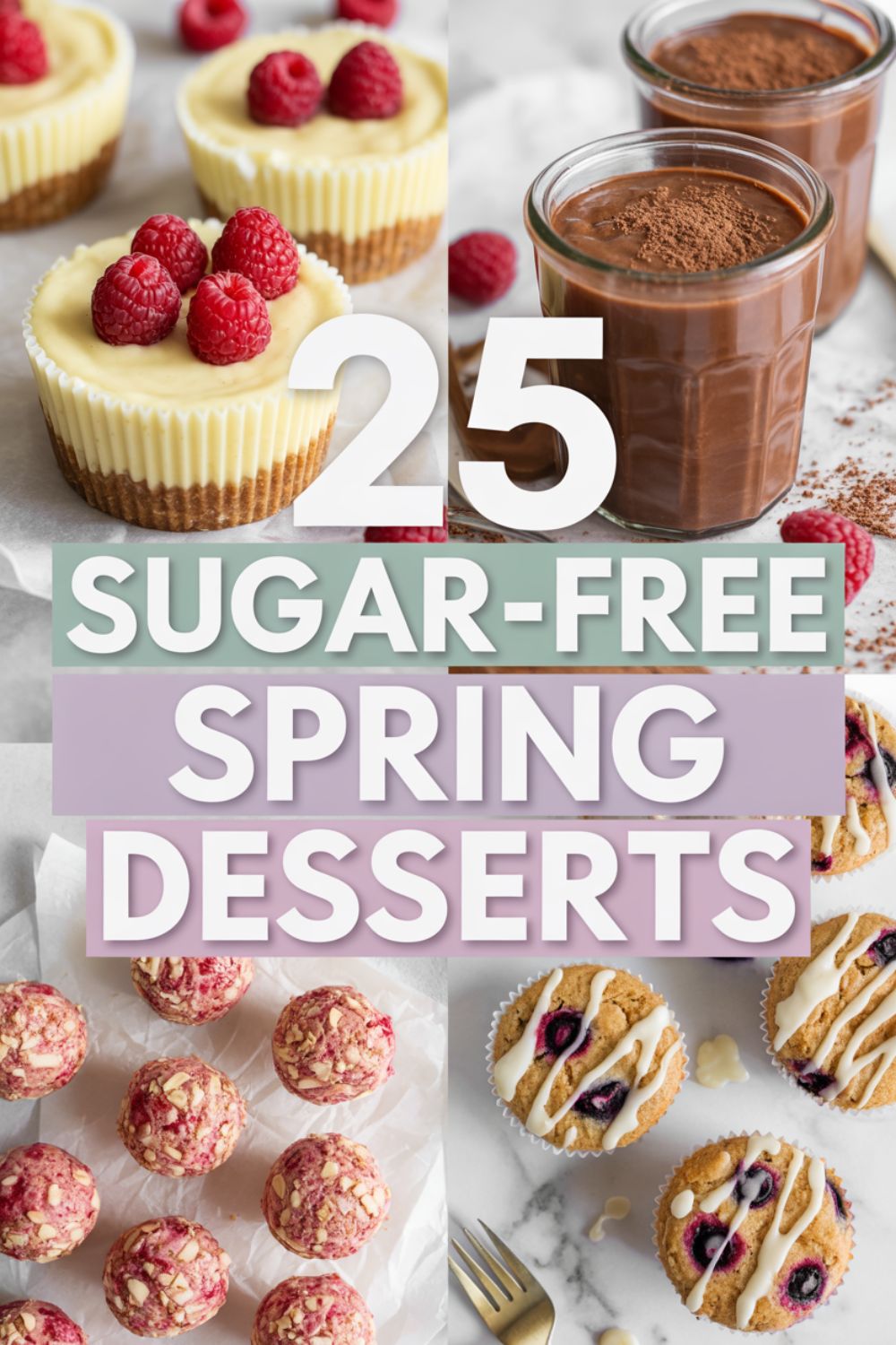 25 Sugar Free Desserts for Spring