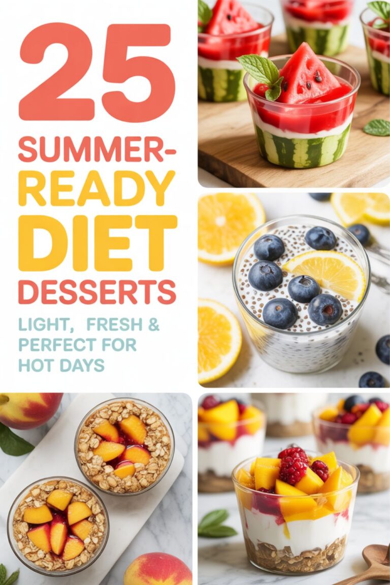 25 Summer-Ready Diet Desserts That Actually Taste Amazing