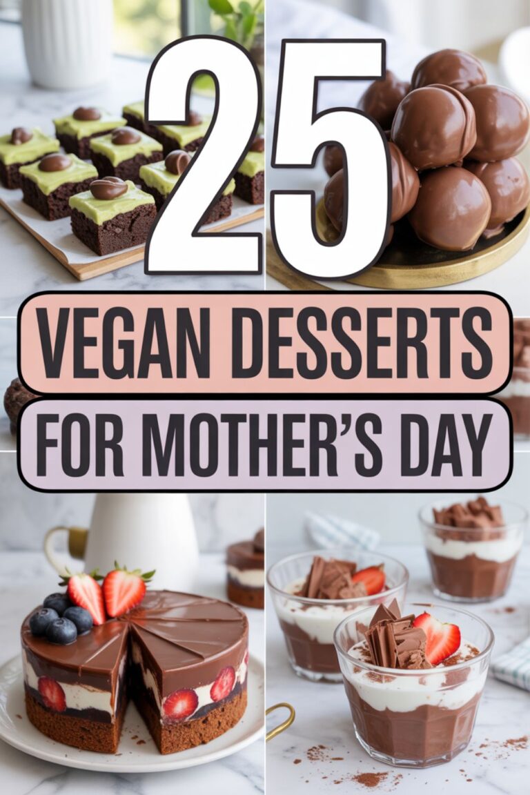 25 Vegan Desserts for Mother’s Day
