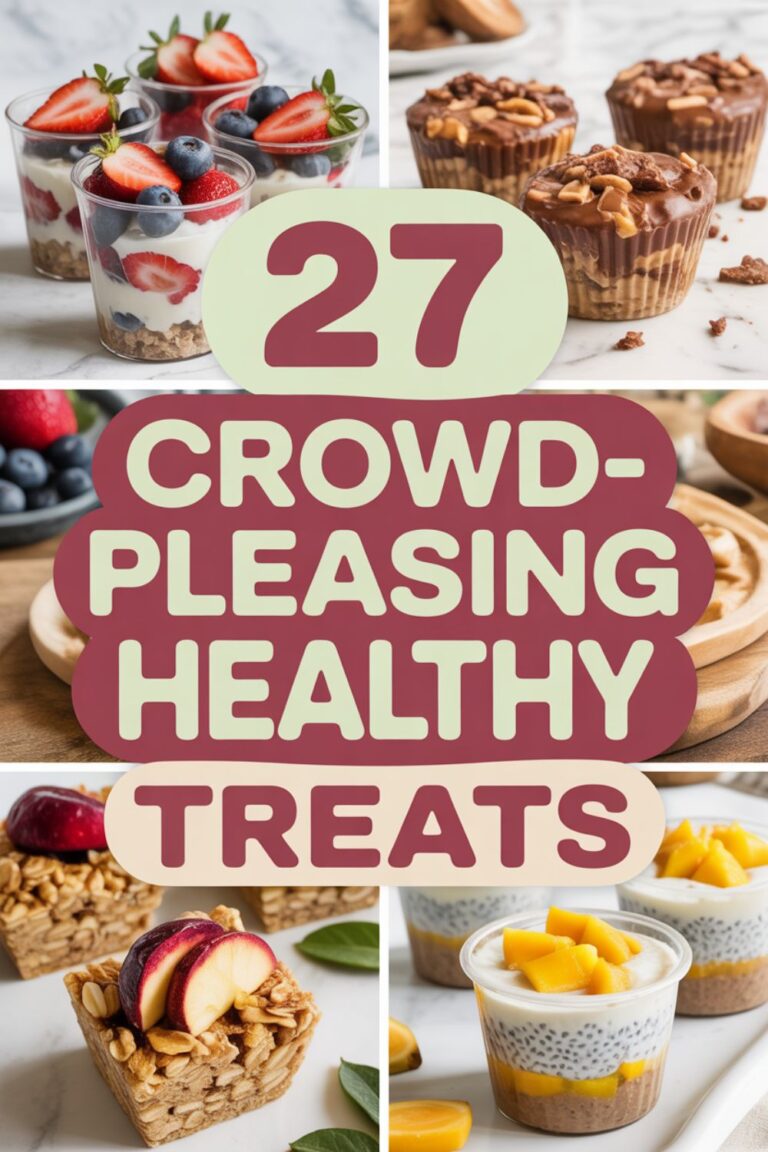 27 Crowd-Pleasing Healthy Treats