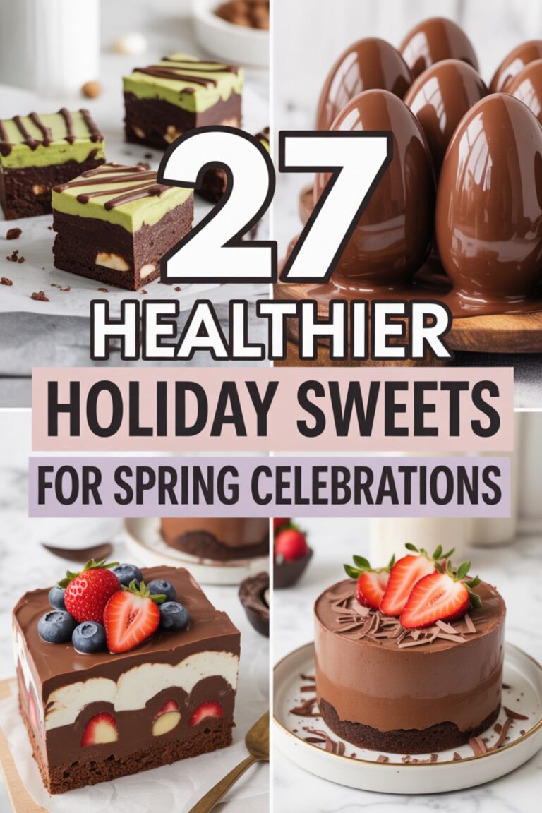 27 Healthier Holiday Sweets for Spring