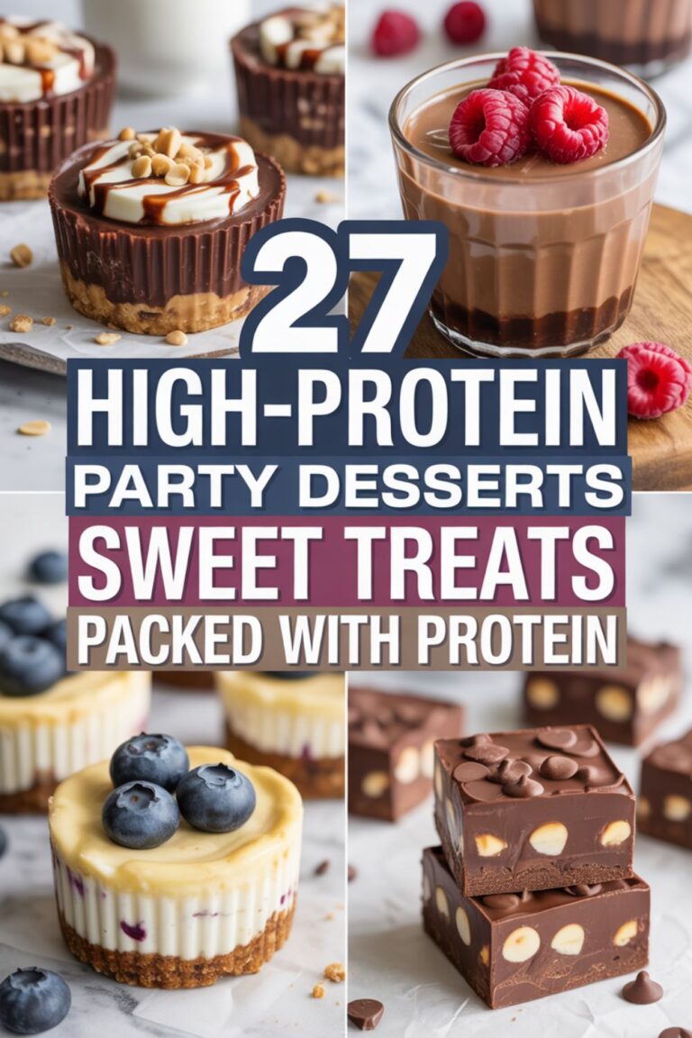 27 High-Protein Party DessertsThat Will Genuinely Impress Your Guests
