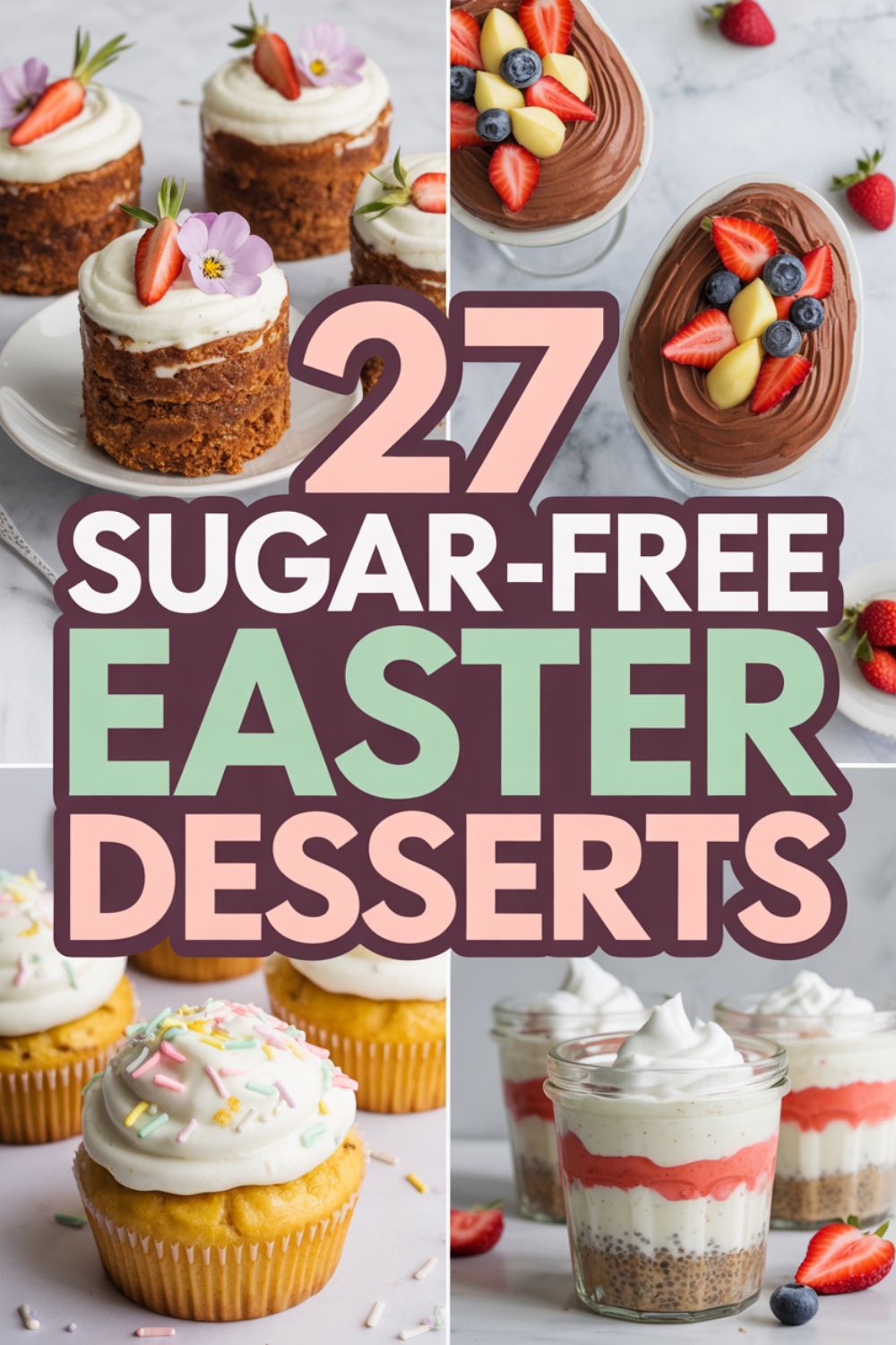27 Sugar Free Easter Desserts